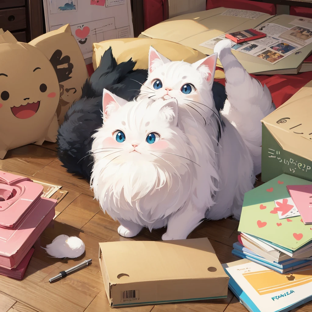 frajola cat, funny, fluffly, cartonn, cartoon type