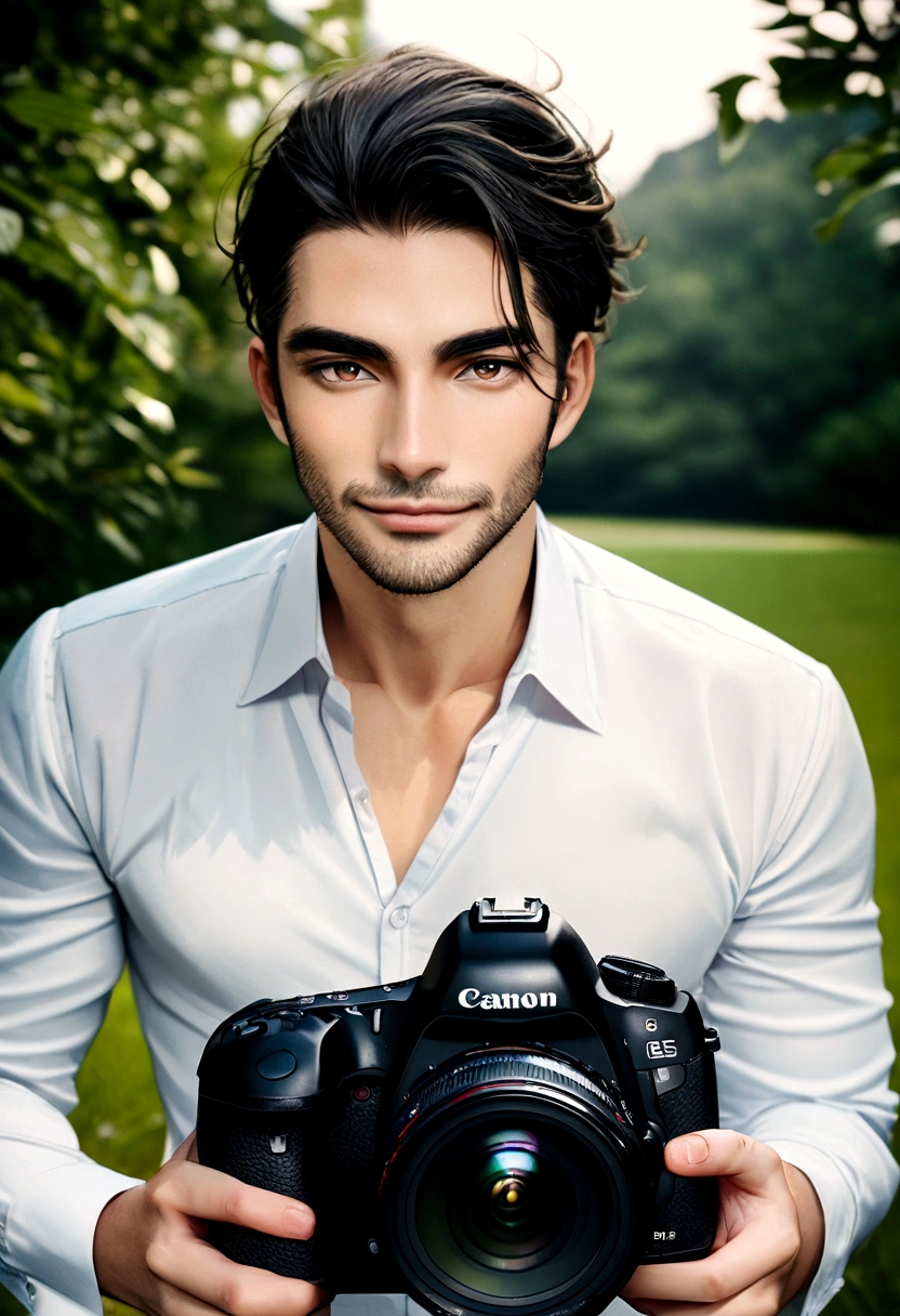 8k uhd, high quality , RAW photo, professional photograph , shot on a Canon EOS 5D , Handsome Men