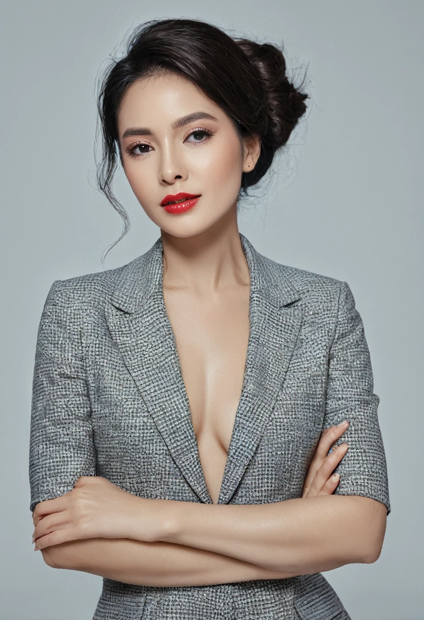 a woman