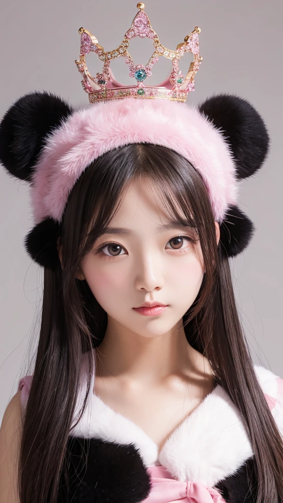 Panda Pink gorgeous crown