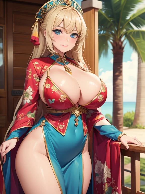 girl, With big breasts, with exotic clothes, by address