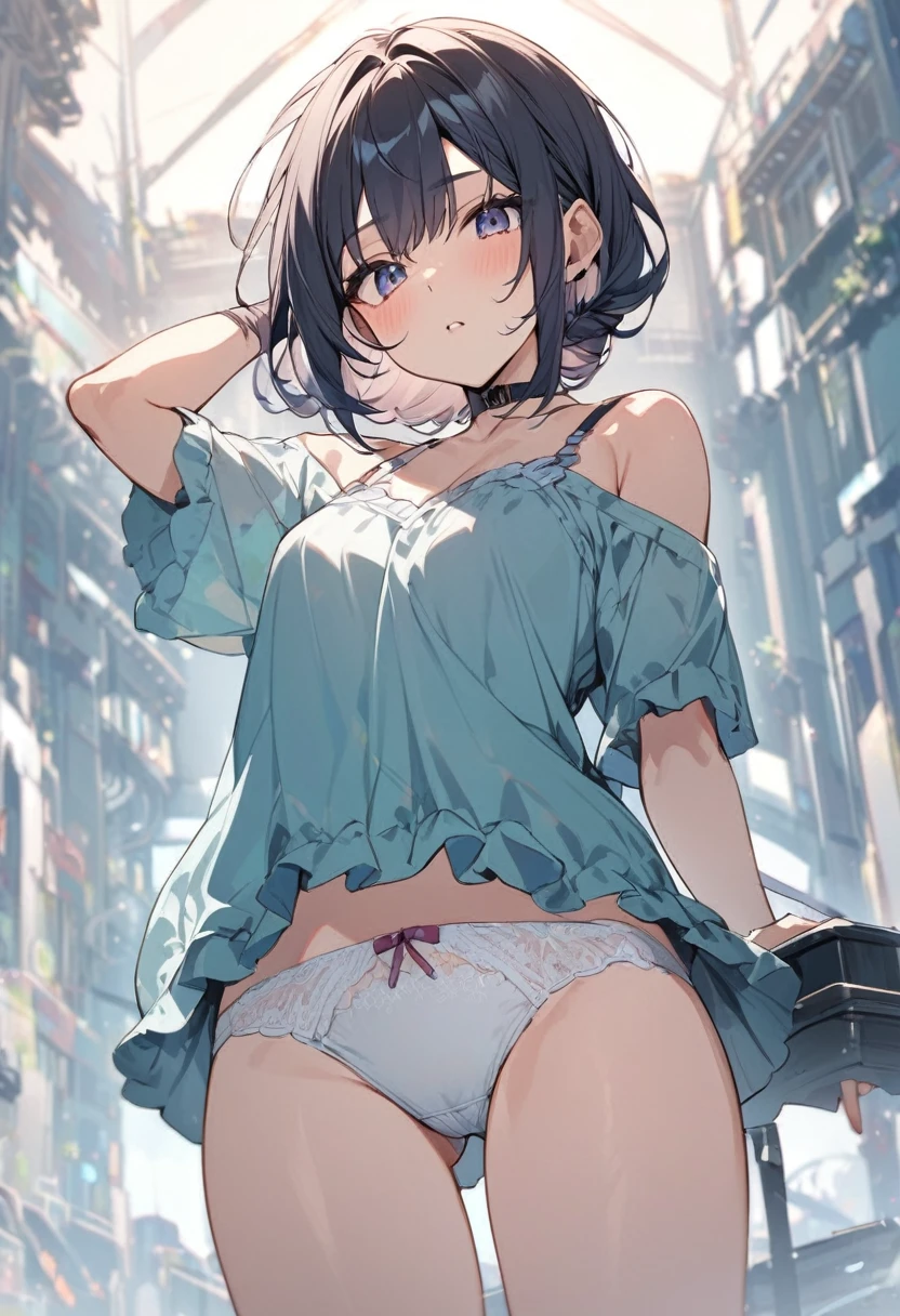 girl in underwear