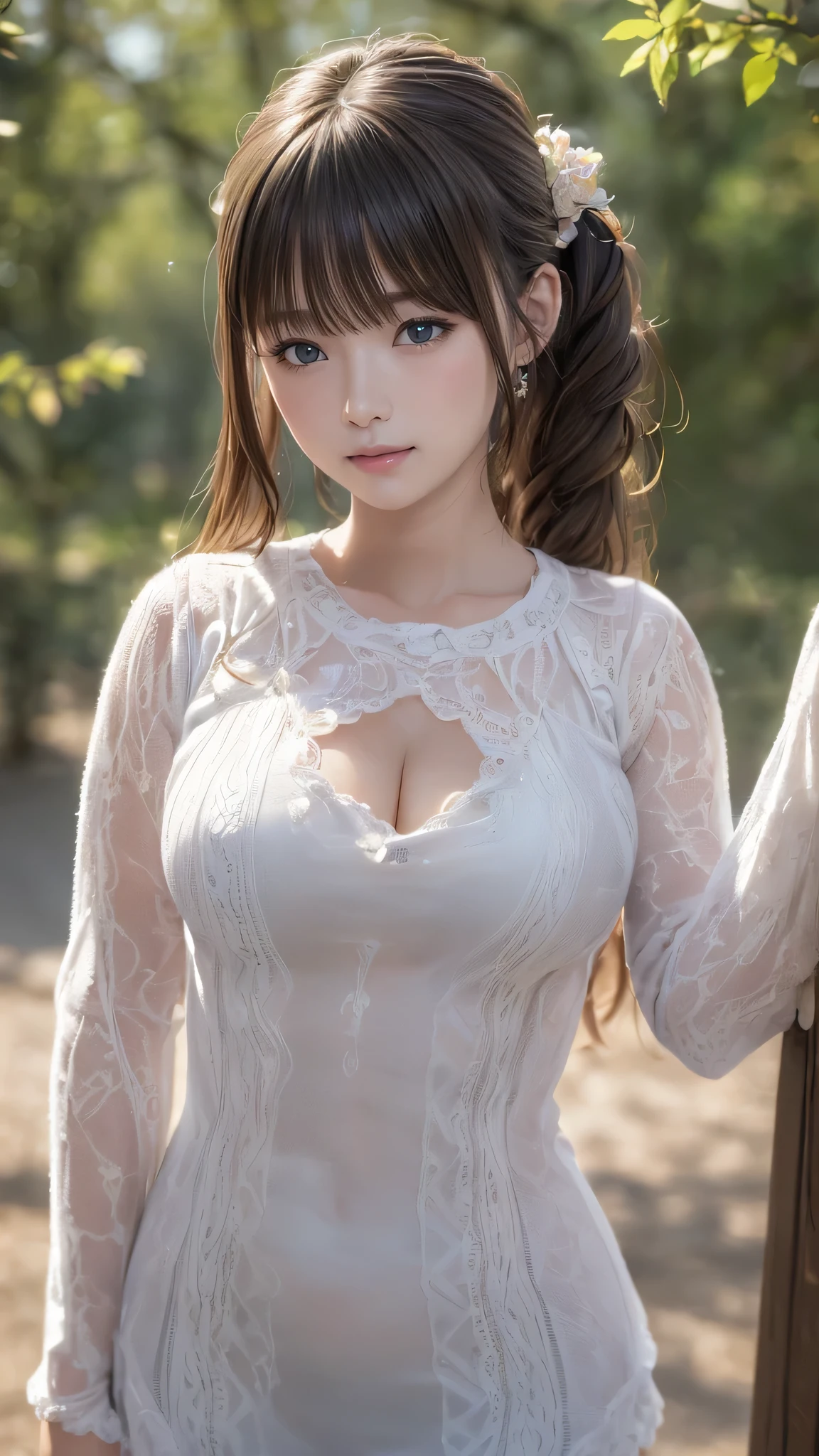 (random cute clothes),(random pose),(Thin type:1.8),(big breasts),(random hairstyle),(Highest image quality,(8k),ultra-realistic,best quality, high quality, high definition, high quality texture,high detail,beautiful detailed,fine detailed,extremely detailed cg,detailed texture,a realistic representation of the face,masterpiece,Sense of presence)