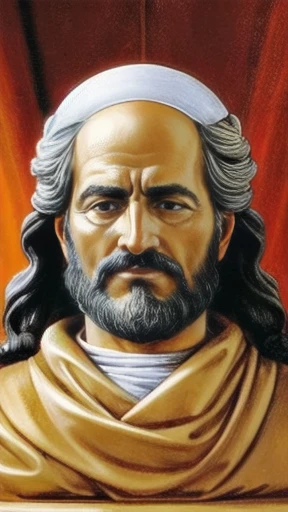 a rich and powerful biblical Jew focus on the face