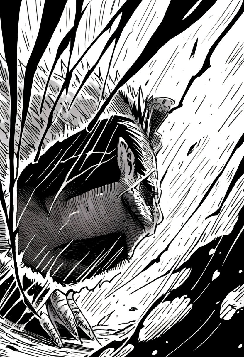 berserk manga, guts, Blood rain