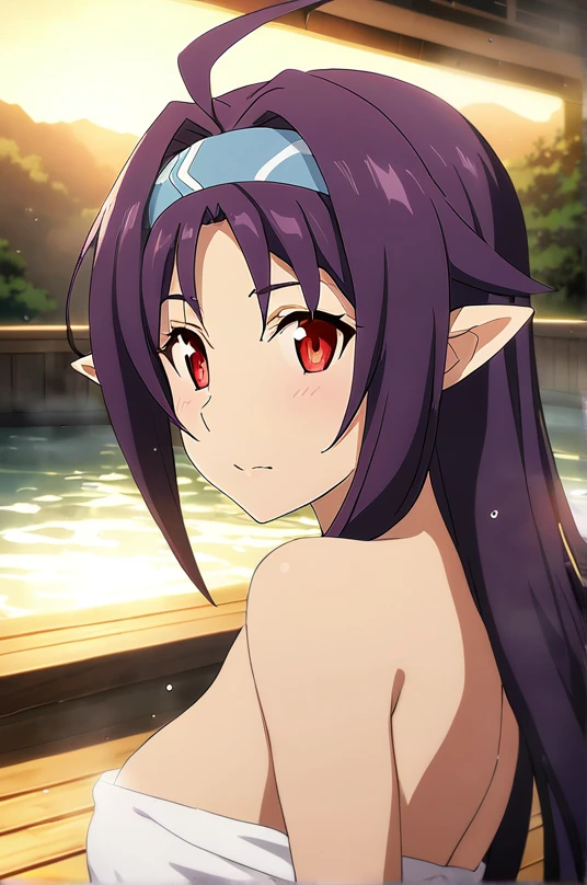  Purple Hair, Long Hair, Ahoge, Red eyes, Pointed Ears, hair band, One girl, Solo Break, Depth of written boundary, Cinematic, Game CG, Anime screenshots, Official Art, masterpiece, Highest quality,Fully nude,With nipples,Pussy in full view in the city,1girl, double handjob, 2boys, penis,While sitting((Sex with a man)) ((cum on body))((ejaculation))
