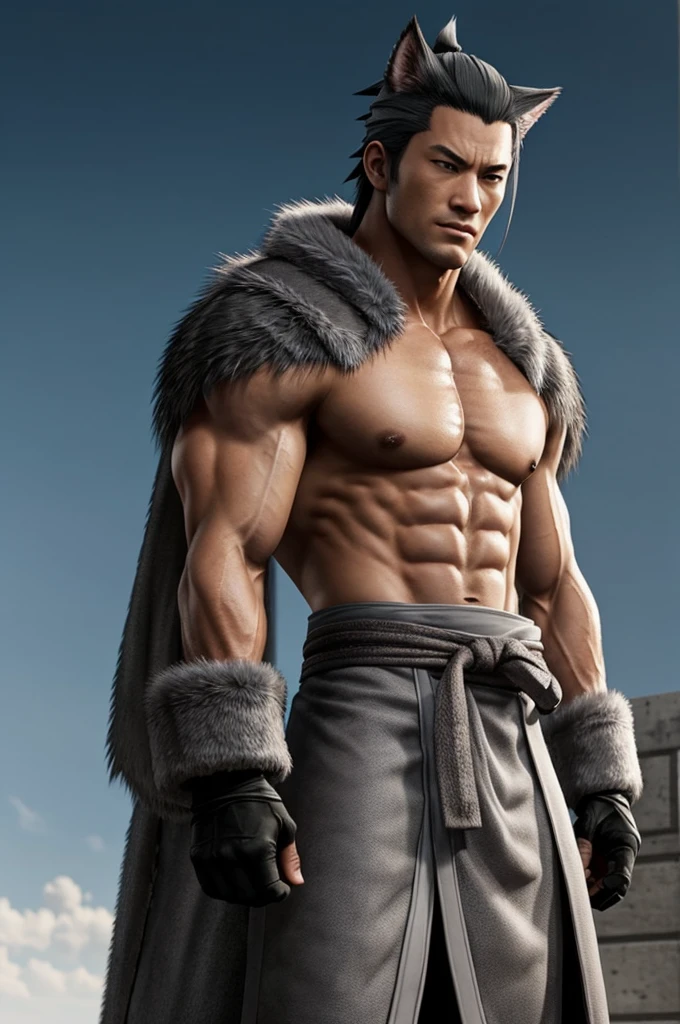 The character will have the following characteristics:
2. man.
3. Member of the Hatake clan.
4. gray fur.
5. grey eyes.
6.A little higher than average.
7. Athletic physique between medium and thin.
8. intelligent.
9. Something handsome standing out from the average.
10. clear skin.
Describe and detail.