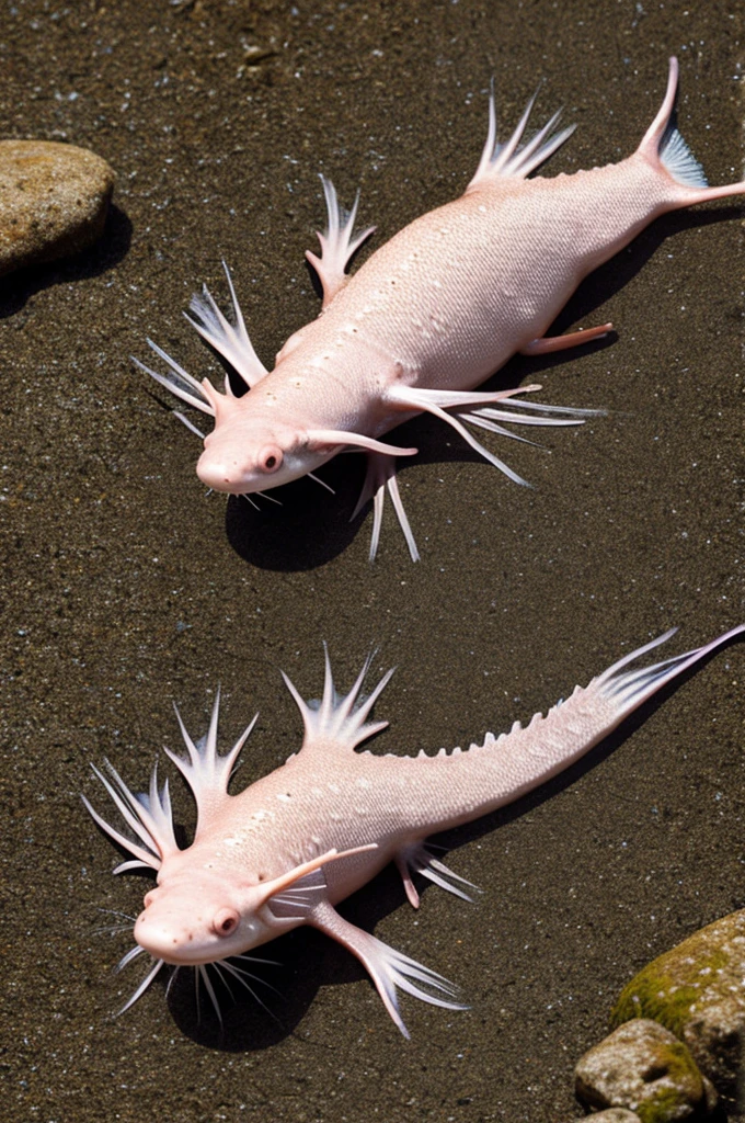 an axolotl