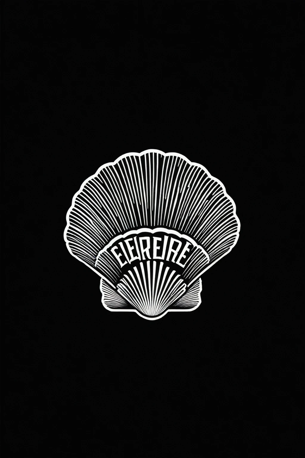 ERRERE typography ERRERE art logo restaurant shell Logo ERRERE