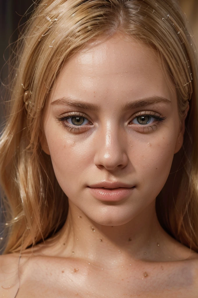 a beautiful blonde woman, blonde hair, detailed eyes, beautiful detailed lips, long eyelashes, detailed face, selfie, (best quality,4k,8k,highres,masterpiece:1.2),ultra-detailed,(realistic,photorealistic,photo-realistic:1.37),detailed painting,cinematic lighting,dramatic lighting,warm colors,vibrant colors,golden hour,soft focus