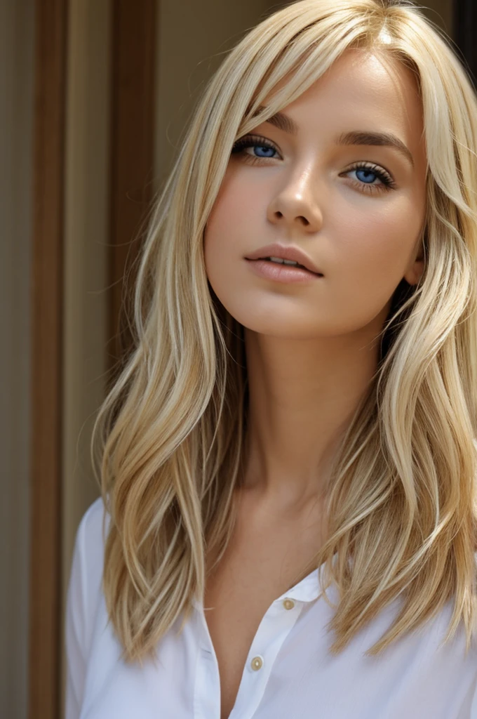 Fille blonde 