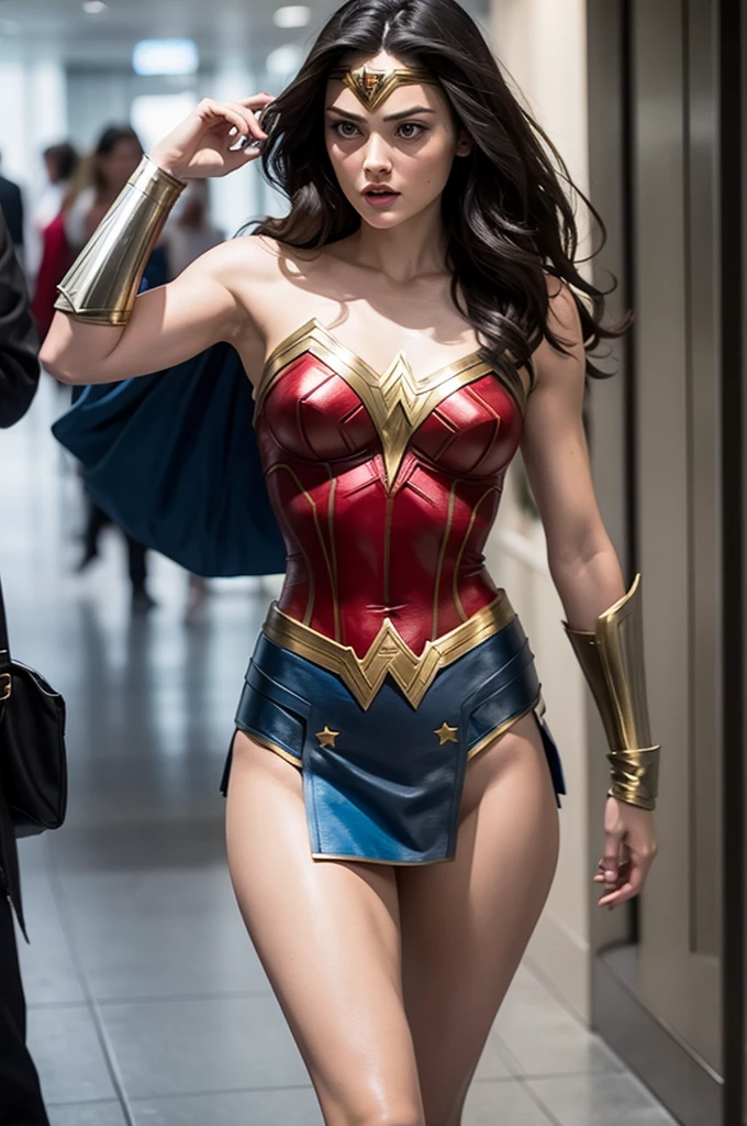 Phoebe Tonkin Wonder Woman full costume