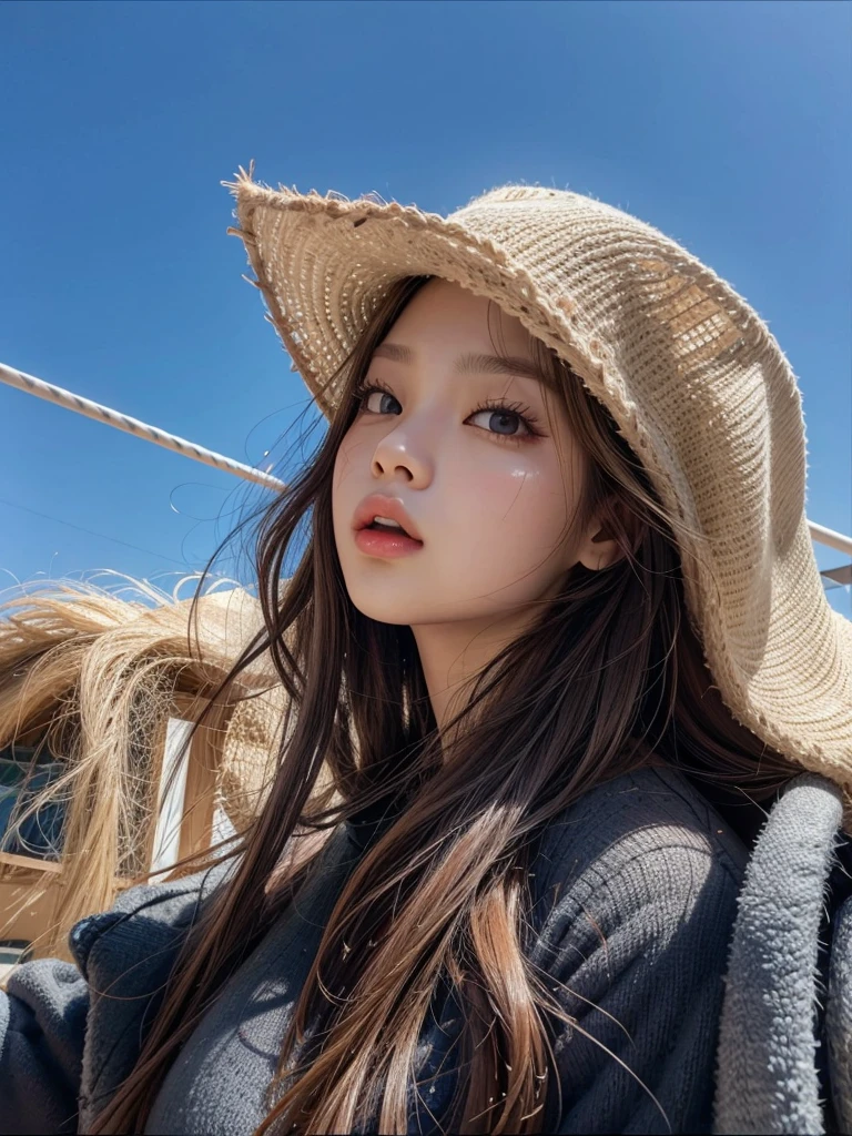 jennie blackpink, Wide face, full lips