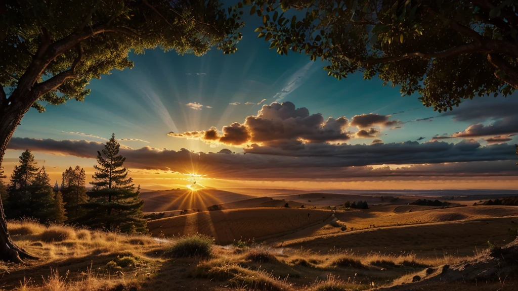 photorealistic landscape, natural landscapes, naturals, Natural Beautys, golden sunset, sky, sky Power, Detailed realistic sunset, Cedars, Cedar, God's city, Heavens Realm, mountainous landscape, Rivers of water, sunset Realism, natural treess, alone men, man on his back, man's back, panorama, Alpha Male, Caminho para o sky, heavenly, 8K Detailed Realistic Image, 16K Photorealistic Contrast, 8K Photorealistic Sharpness, Photorealistic 4K cores, 16K Photorealistic Shadows, 8K Photorealistic Textures, 16K Photorealistic Texture, 4K Photorealistic Light, 4K PhotoRealism, FullHD 4K Detailed Contrast, detailed sharpness FullHD 8K, detailed sharpness FullHD 4K, detailed sharpness, 2K detailed colors, lifelike colors, FullHD Detailed Shadows, 4K Detailed Textures, detailed texture, padoru, natural beautifuls, posh