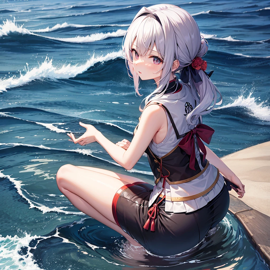 白い液