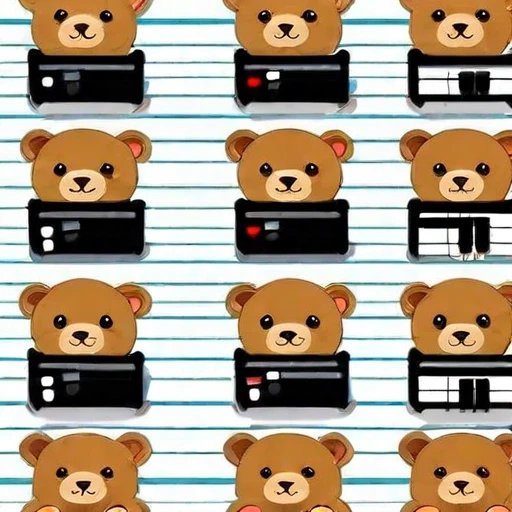 star space below huddled cute capybaras cutecapybara with piano and musical notes