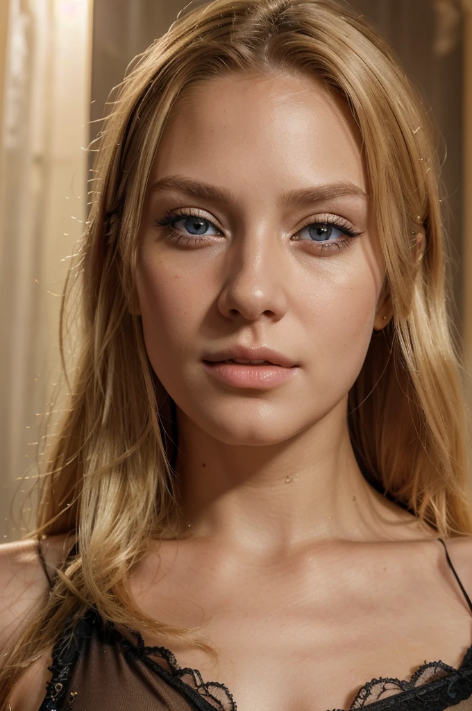 a beautiful blonde woman, sunset, beautiful golden blonde hair, detailed eyes, beautiful detailed lips, extremely detailed face, long eyelashes, beautiful detailed portrait, selfie, photo prise avec un appareil photo passeport,(best quality,4k,8k,highres,masterpiece:1.2),ultra-detailed,(realistic,photorealistic,photo-realistic:1.37),HDR,studio lighting,ultra-fine painting,sharp focus,physically-based rendering,extreme detail description,vivid colors,