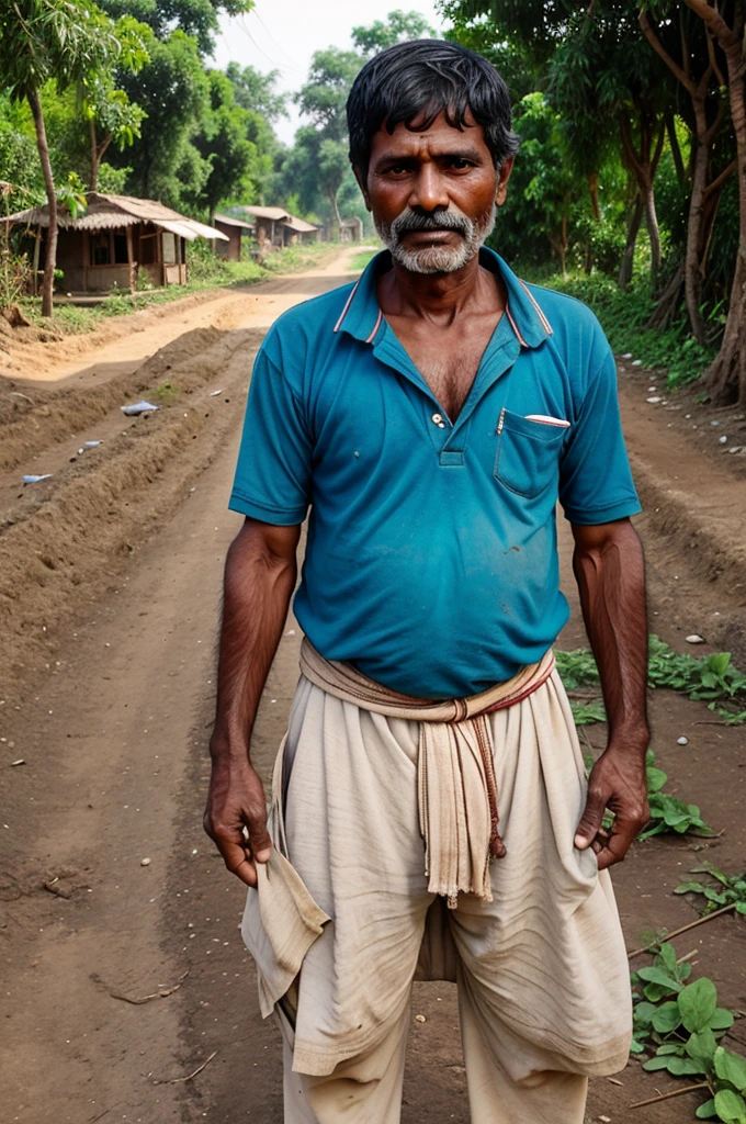Ramu, a farmer, lived in a small village in Uttar Pradesh.
His livelihood depended on farming.
He was very hardworking and dedicated