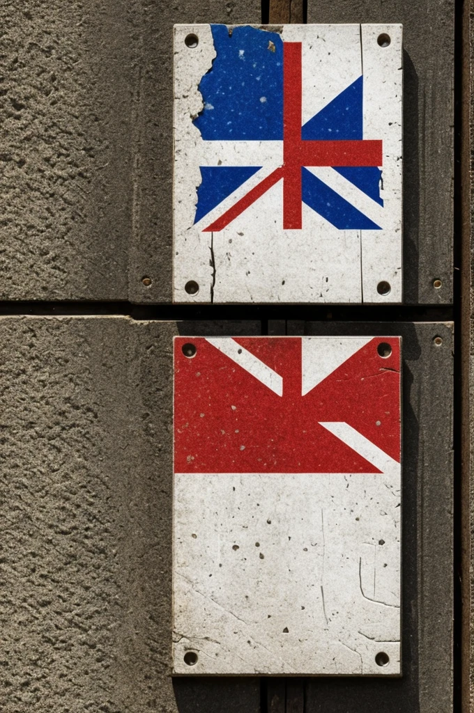 Flag of a pound sign country