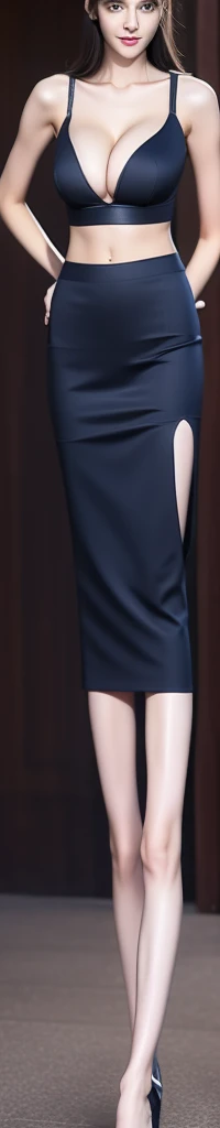 Thigh garter, Full body shot, smile, (((large breasts, deep cleavage))) , kglamour_magv2, race_queen dressed in navy blue retro Prosecutor uniform, (steampunk background:.4), masterpiece, breathtaking, dramatic composition, ultra realistic, 100mm, Fujifilm XT3, Canon50 DSLR, sharp focus, hyperrealism, highly detailed, crisp edges, micro skirt, very slim body, nsfw,