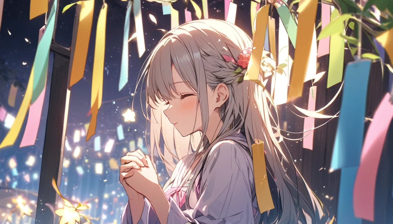 wish prayer howling Tanabata magic