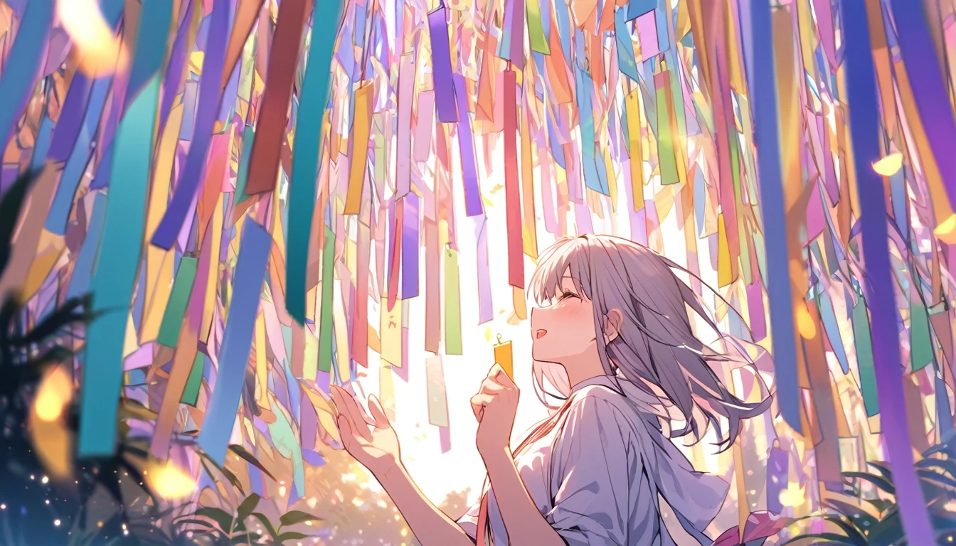 wish prayer howling Tanabata magic