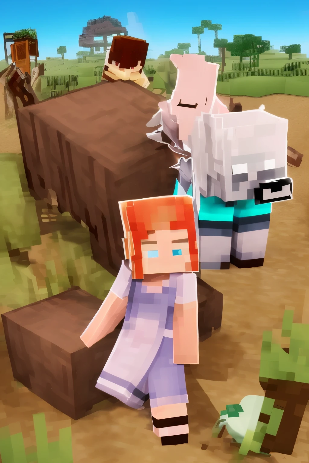Jenny belle from minecraft mod