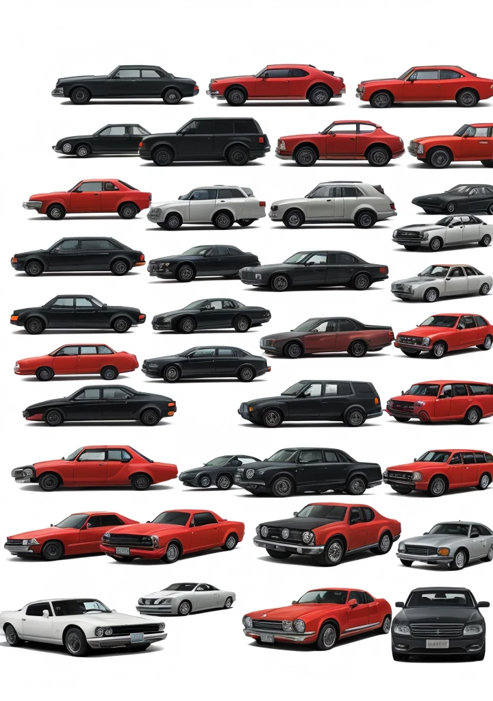 Mix every single car into one