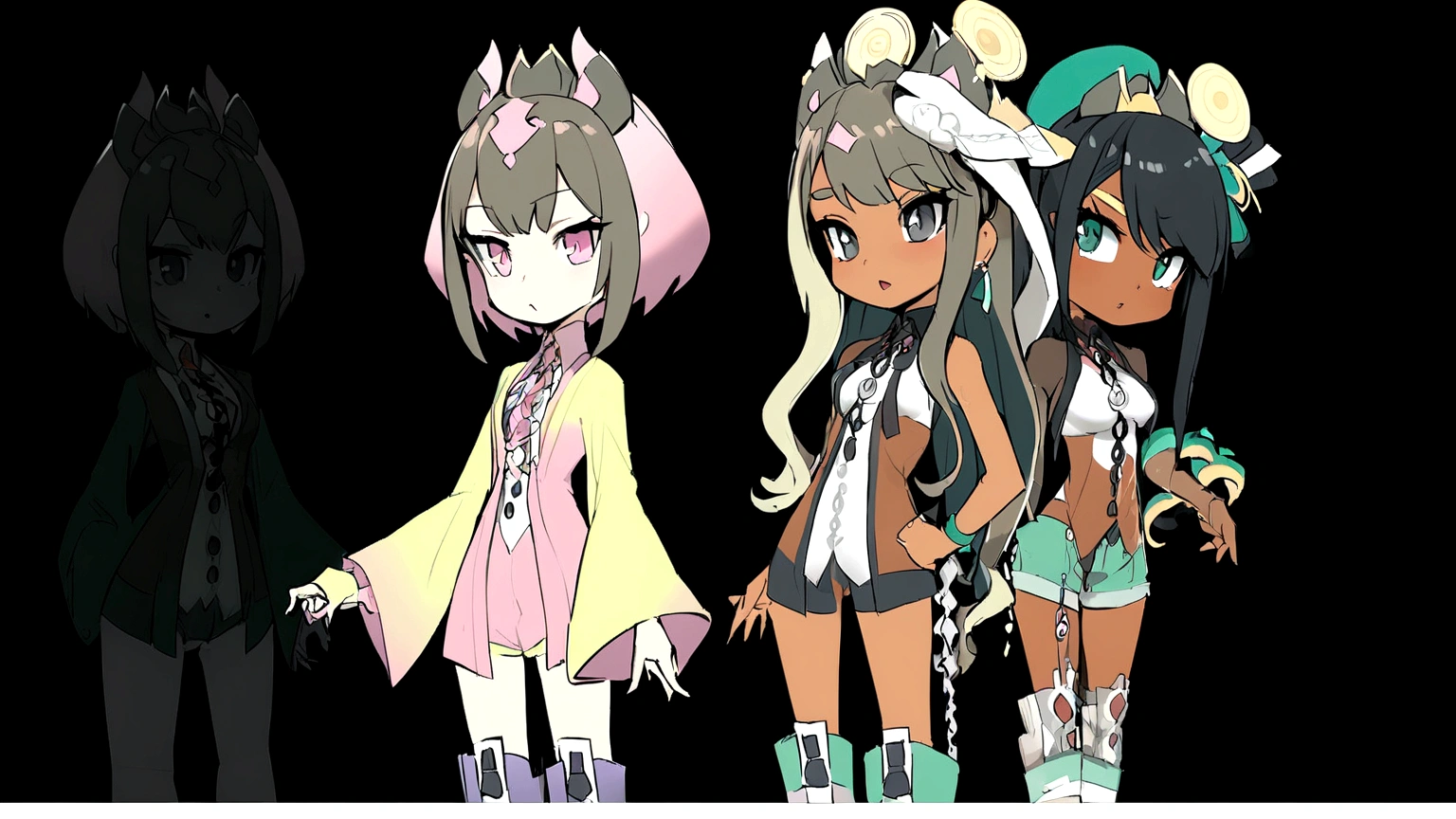 these girls
