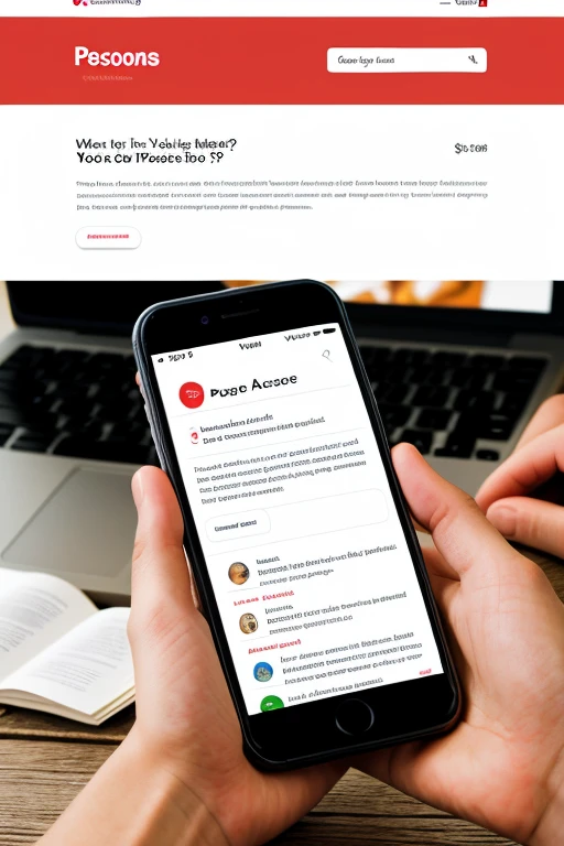 Generate an image of a page that responds to accounts and pays for each response .It is for all publications and ages. Images of money and also of people with phones in hand writing
