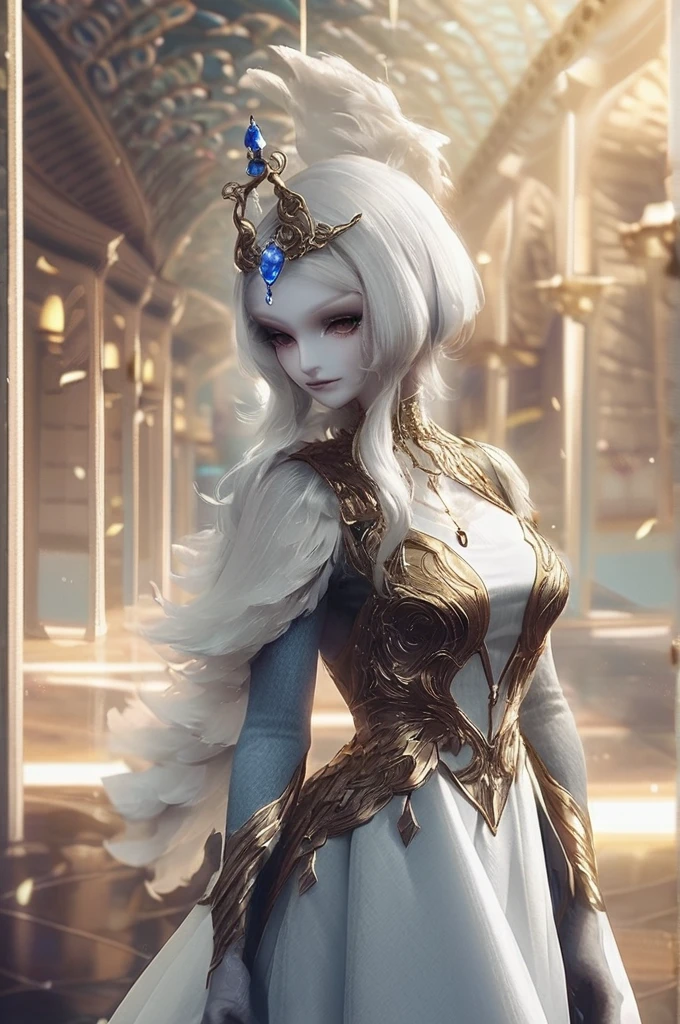top-quality、masterpiece、超A high resolution、(Photorealista:1.4)、Photo Raw、Angel Cyborg、large wings made of metal、White porcelain body、cana、glistning skin、1 Cyborg Girl、((super realistic details))、portlate、globalillumination、shadowy、Octane number expression、8K、ultrasharp、character edge light,Colossal tits、Expose rawhide with décolleté、Details of complex ornaments、Clear acrylic cover、Sumer Details Hydraulic Cylinder、Small LED lamp、high intricate detailed、Realistic light、black eyes、radiant eyes、in front of camera、neon details、cowboy shot、Futuristic helmet、About Cyberpunk.Celestial Neon with Diamond Crown.