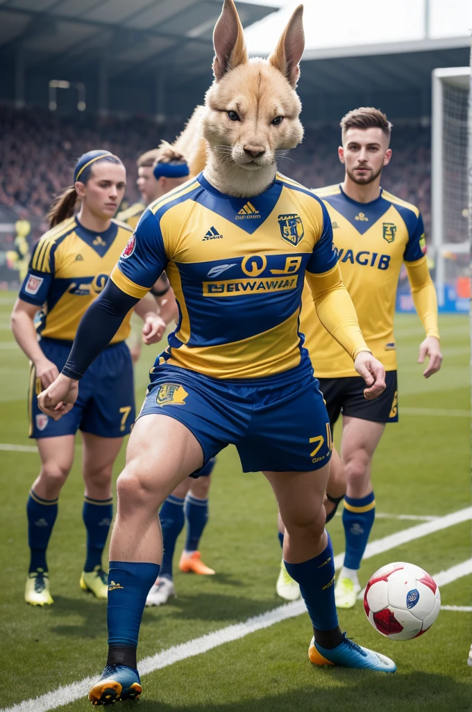 Flemish football team mascot 