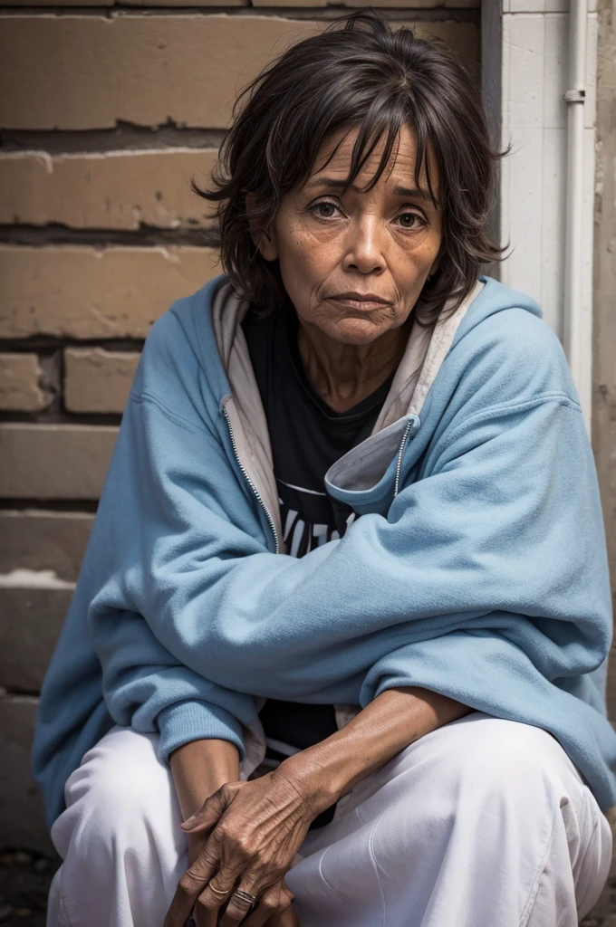 50 year old homeless woman 