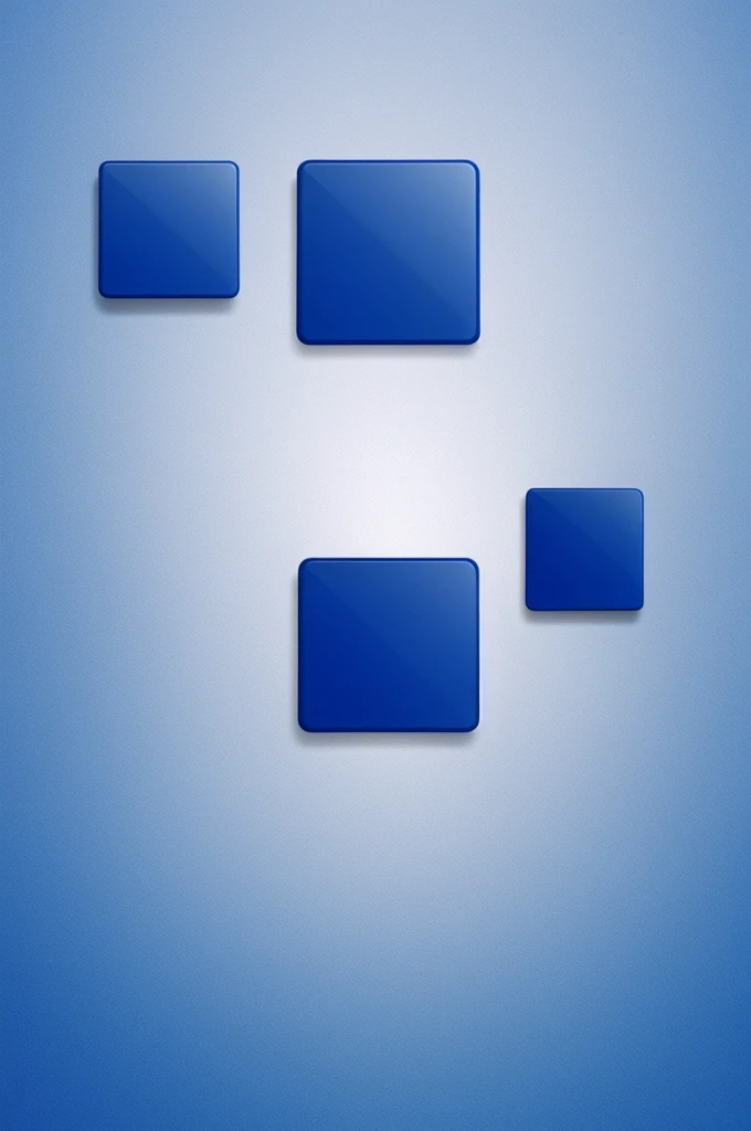 Create a horizontal blue square. Width 600 px, length 400 px.