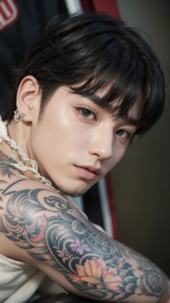 bts junkook tattoos tattoo muscular