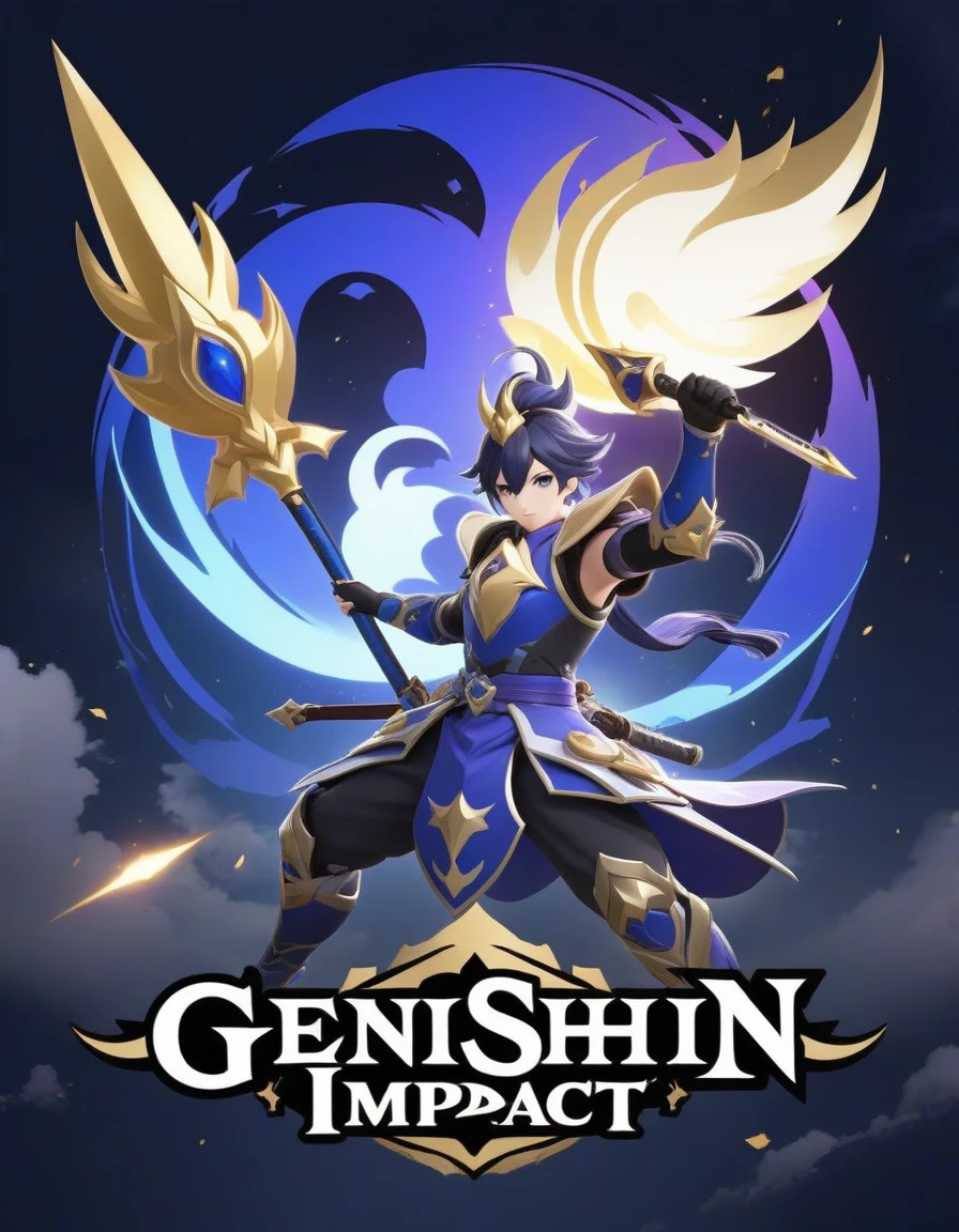 come up with a nickname and design for a channel that makes videos on the game Genshin Impact