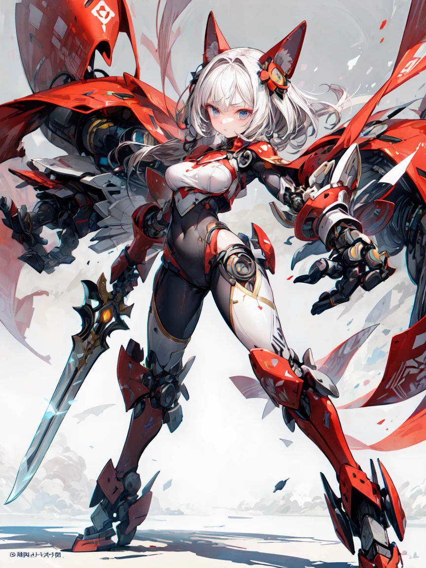 (masterpiece, Highest quality, Highest quality, beautifully、beautiful:1.2), (One beautiful woman:1.3), original, High resolution, small, Very detailed, Detailed Background, Cinema Lighting, shape, , Active Pause, (Japan Theme:1), Divinity, Light, Super Warrior, Hero,Warrior Armor, whole body, Android Seam, ((Amaterasu Oomikami,The Supreme God of Japan,Sun God,Blasphemy)),Shingard, destruction, (1 Beauty),(28-year-old beauty), alone, Perfect Face, (Quiet anger,Commander of the Annihilation Force),The most beautiful and sexy mecha warrior girl, Very detailedな未来的なメカバトルアーマーを着用, Ultra Future City, Absurd, High resolution, Very detailedな, (Bodysuits, Cyborg Girl,Hyper Gigantic Mechanical Arm,Dynamic pose), Nice hands, Perfect hands, Incredibly cinematic,destructionが許可されたロボットを制御できる,Berserk,Legendary Sword,Holding a sword in one hand,Throw your sword at your opponent,