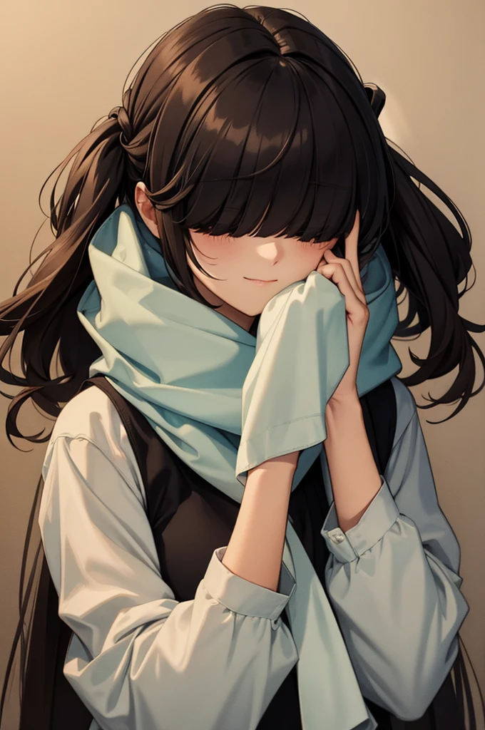 covering eyes