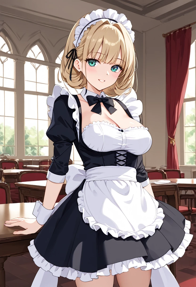 A beautiful girl, maid