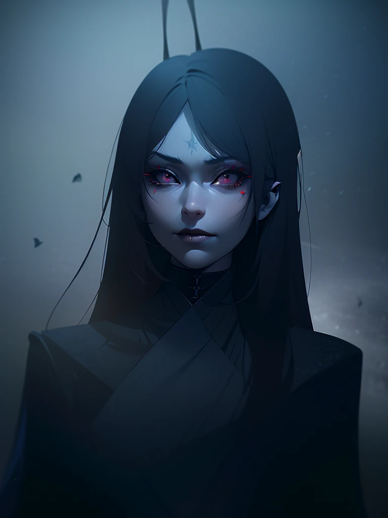 (best quality,4k,8k,highres,masterpiece:1.2),ultra-detailed,(realistic,photorealistic,photo-realistic:1.37),female stormtrooper goth korean girl, gothic,1woman,dark town,red eyes,dark ambient,low saturation,anime style,pale skin,long flowing hair,gothic clothing,silhouette,surreal background,mysterious atmosphere,intense emotions,melancholic expression,lens flare,dramatic shadows,symbolic elements,heavy makeup,pale and dark colors,misty fog,ethereal beauty,subtle texture, dark makeup , full body, wicked smile, seductive witch, piercing all over the face
