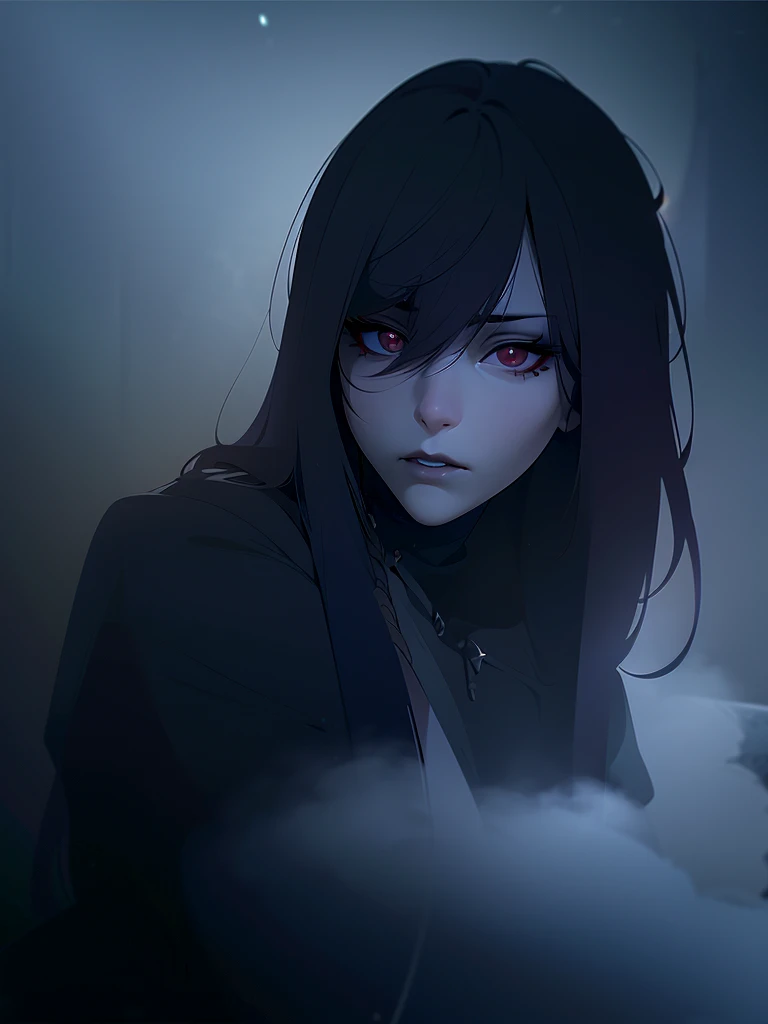 (best quality,4k,8k,highres,masterpiece:1.2),ultra-detailed,(realistic,photorealistic,photo-realistic:1.37),female stormtrooper goth korean girl, gothic,1woman,dark town,red eyes,dark ambient,low saturation,anime style,pale skin,long flowing hair,gothic clothing,silhouette,surreal background,mysterious atmosphere,intense emotions,melancholic expression,lens flare,dramatic shadows,symbolic elements,heavy makeup,pale and dark colors,misty fog,ethereal beauty,subtle texture, dark makeup , full body, wicked smile, seductive witch, piercing all over the face