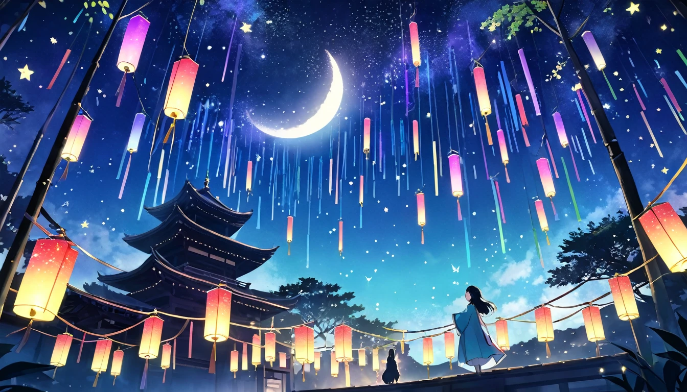 howling Tanabata magic ephemeral night In a dream