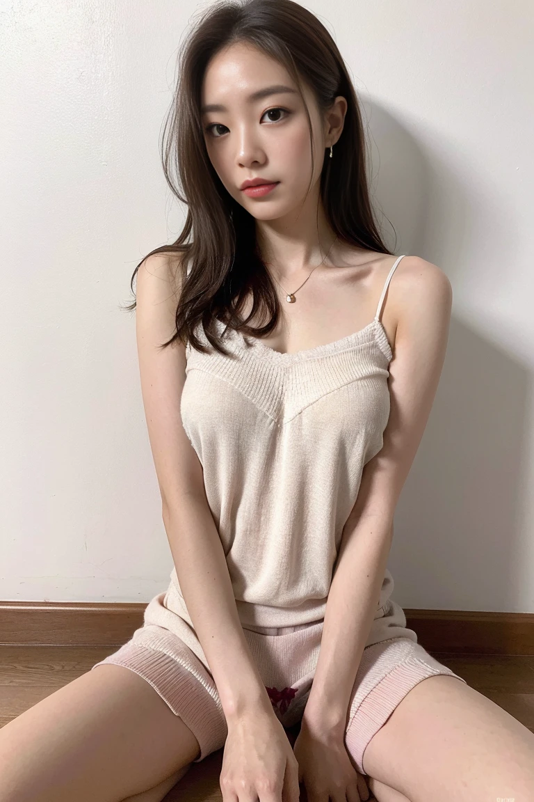 Dark brown hair、Light brown eyes、Japanese actress、I am about 40 years old.....、(Intricate details:1.2)、(Which is the top?????:1.4)、 (Ultra-high resolution:1.2)、Ultra-high resolution、(Finely tuned)、(Detailed facial features)、Hmph、8K resolution、D cup size breasts、Long Hair、Large windows、Extravagant space、relax、、,Full body photo、headからつま先までのショット、Beautiful feet、Beautiful feet、Airy, Sunny living room、ソファにsit、she, household items, (plant:0.8), Fashion Hub, Very detailedな, Very detailed, Realistic, Hourglass Shaped Body, Obscene pose,、、私 cry a lot、tears、person on the left、White wall、White floor、diagonally from below、please lift your chin、Put your butt against the wall、relaxした表情、Pose of Weakness、(auraroid photo:1.2)、From outside the window、A masterpiece of transparent painting、8K、32k、Highest quality、(Details of both eyes)、1 Girl、elegant、(Loose knit camisole :1.4)、sit、(Top View、Take a look here、Tilt'head:1.2)、Hilarious、Looking into the camera、