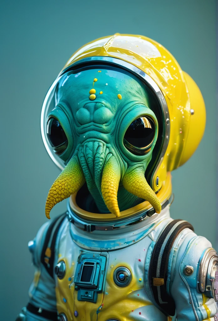 8K, ARTISTIC photogrAphy, best quAlity, mAsterpiece: 1.2), A (potrAit:1.2) Don Bluth Style ASTRONAUT Cthulhu yellow Toon Doll, full body RAW candid cinema, cyan hair, 16mm, color graded portra 400 film, remarkable color, ultra realistic, sad admosphere, dark lighting, oppressive atmosphere, depressive colors, kodak portra 400, photograph,r, Natural Light, Pinhead lighgts, blur reflection, Brush Strokes, Smooth, abstract, Splatter, Oil On Canvas, rainbow colors, fractal isometrics details bioluminescens : a stunning realistic photograph of wet bone structure, 3d render, octane render, intricately detailed, titanium decorative headdress, cinematic, trending on artstation | Isometric | Centered