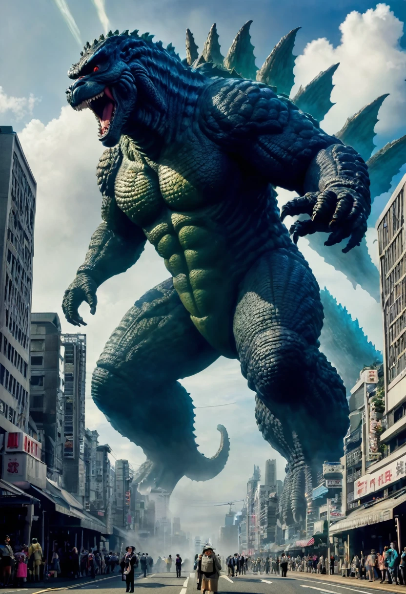 Giant creatures、Godzilla