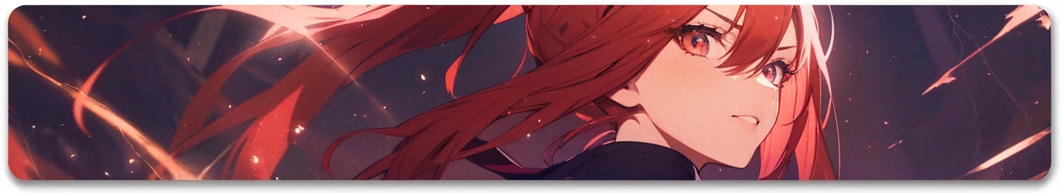 wiped, Girl with red hair, long hair, Beautiful girl, Anime, Anime стиль, Manga, красноволосая девушка ninja, ninja, Without background, White background
