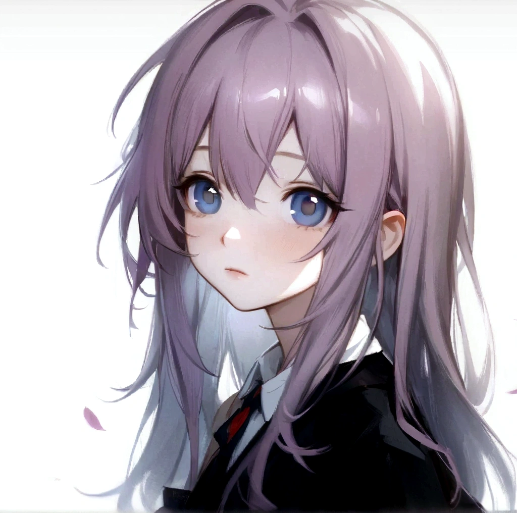 anime girl beautiful with long purple hair and blue eyes, guweiz, from girls frontline, smooth anime cg art, girls frontline cg, anime visual of a cute girl, girls frontline style, extremely cute anime girl face, best anime 4k konachan wallpaper, fine details. girls frontline, portrait anime girl, cute anime face, haruno sakura