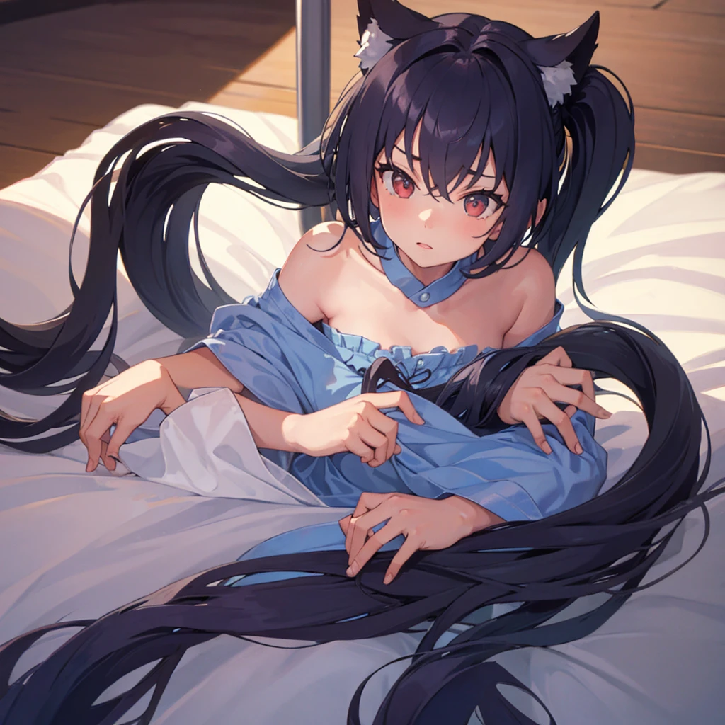 1girl,8k,lie down on the bed ,,no pant