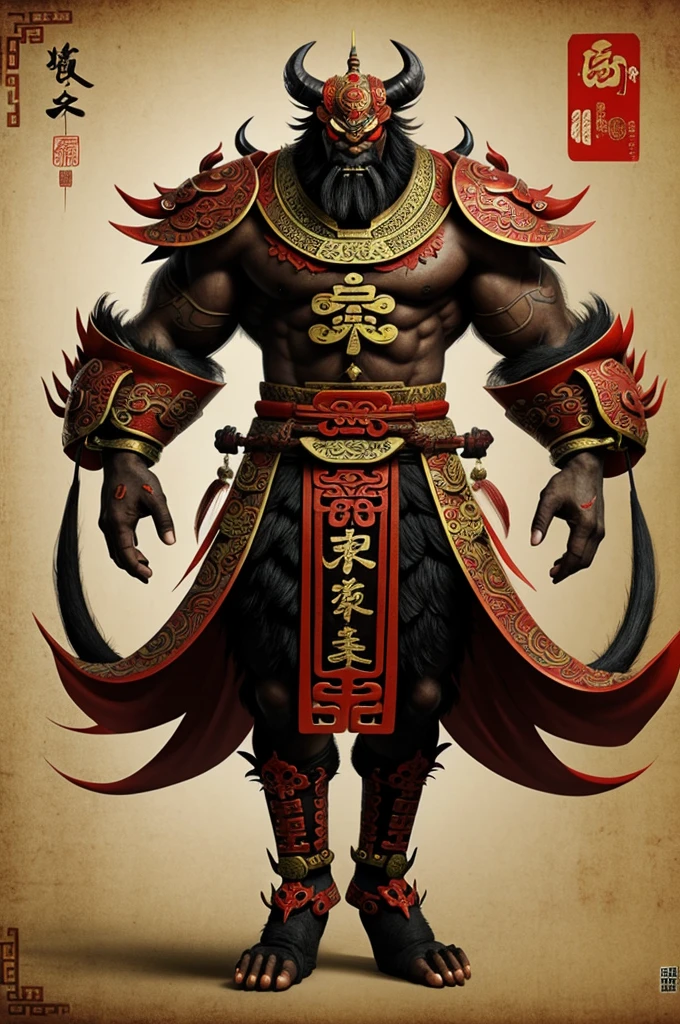 Make a Chinese inspired monster