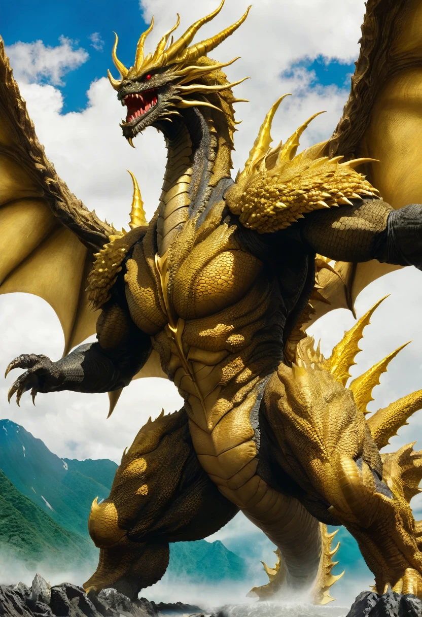 Giant creatures、King Ghidorah